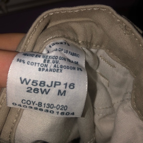 Riders by Lee size 26W khaki pants. Soft material - Picture 5 of 5